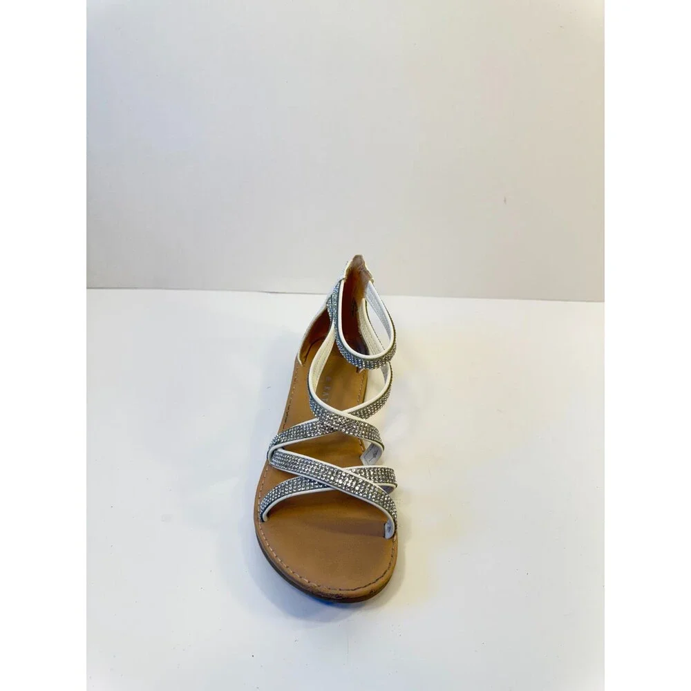 C33. Kelly & Katie Womens Sandals Brown-US 2 Youths